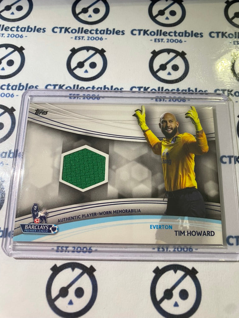 2013 Topps Premier Gold Tim Howard Game used Jersey #JR-TH