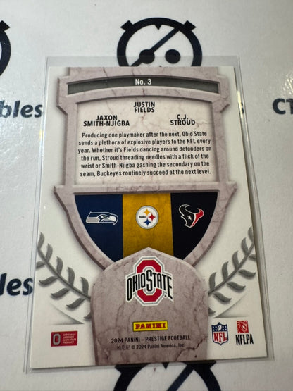 2024 NFL Prestige Alma Maters Smith-Njigba/fields/stroud #3