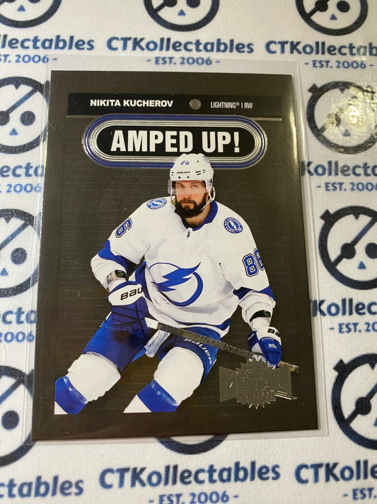 2021/22 Skybox NHL Metal Universe Amped Up Nikita Kucherov #AU-6 Lightning