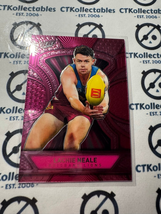 2025 AFL Footy Stars Luminous Lachie Neale #LDP10 Dragon Scales PINK Lions