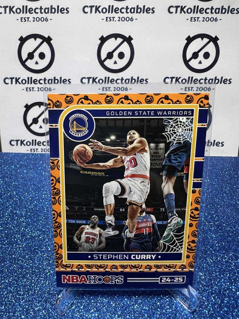 2024-25 Panini NBA HAUNTED HOOPS Orange Pumpkin #22 Stephen Curry Golden State