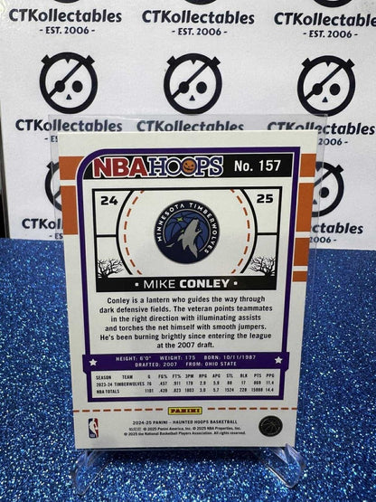 2024-25 Panini NBA HAUNTED HOOPS Slime Parallels #157 Mike Conley Minnesota