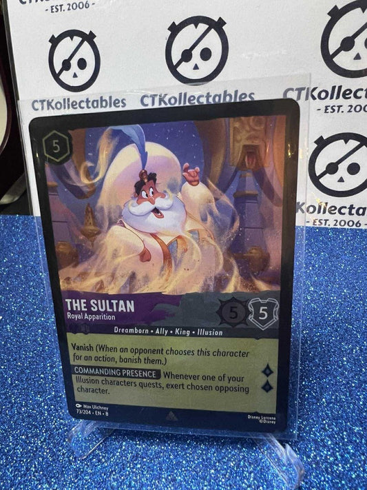 Disney Lorcana -Reign of Jafar FOIL-73/204 The Sultan - Royal Apparition R