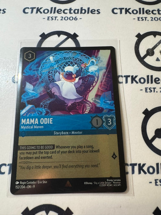 Disney Lorcana Fabled COLD FOIL 152/204 Mama Odie - Mystical Maven R