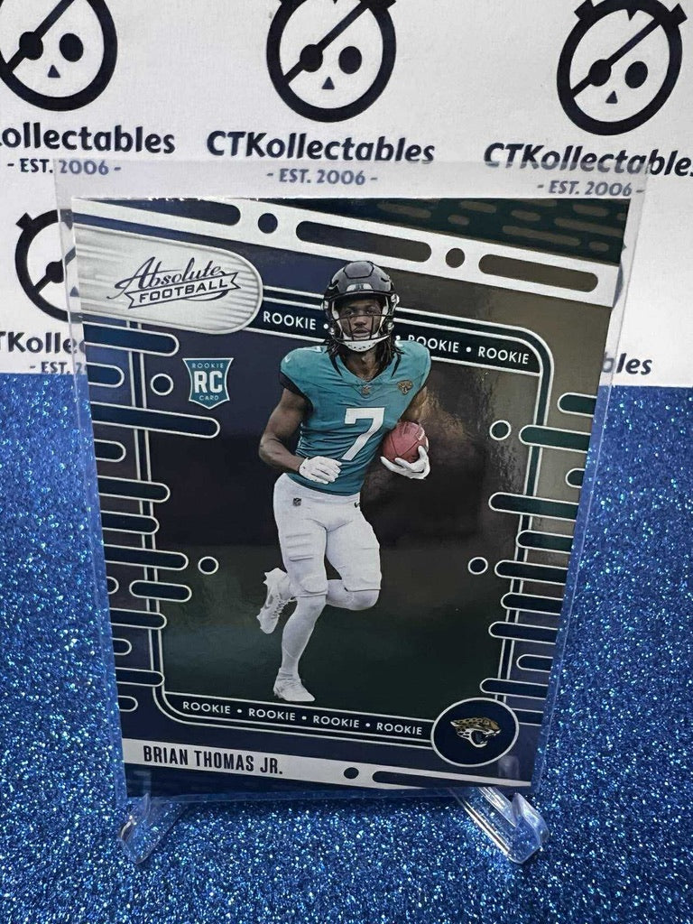 2024 NFL Panini Absolute Rookie RC #123 Brian Thomas Jr. Jacksonville Jaguars
