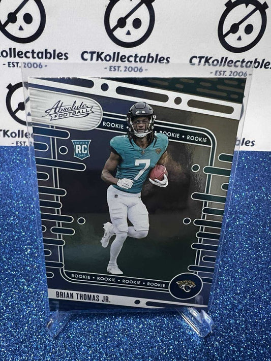 2024 NFL Panini Absolute Rookie RC #123 Brian Thomas Jr. Jacksonville Jaguars