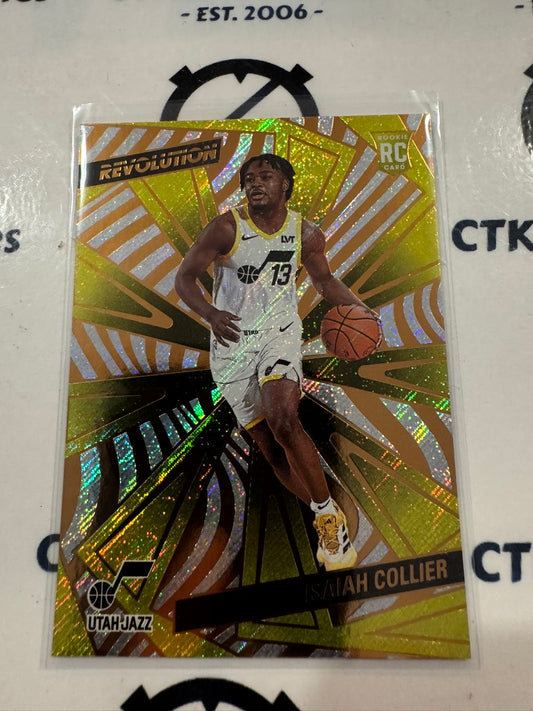2024-25 Panini NBA Revolution Isaiah Collier rookie Card #144 Jazz