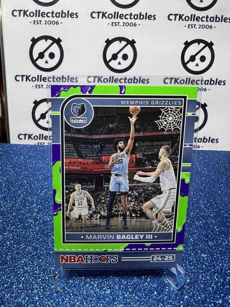 2024-25 Panini NBA HAUNTED HOOPS Slime Parallels #162 Marvin Bagley III Memphis