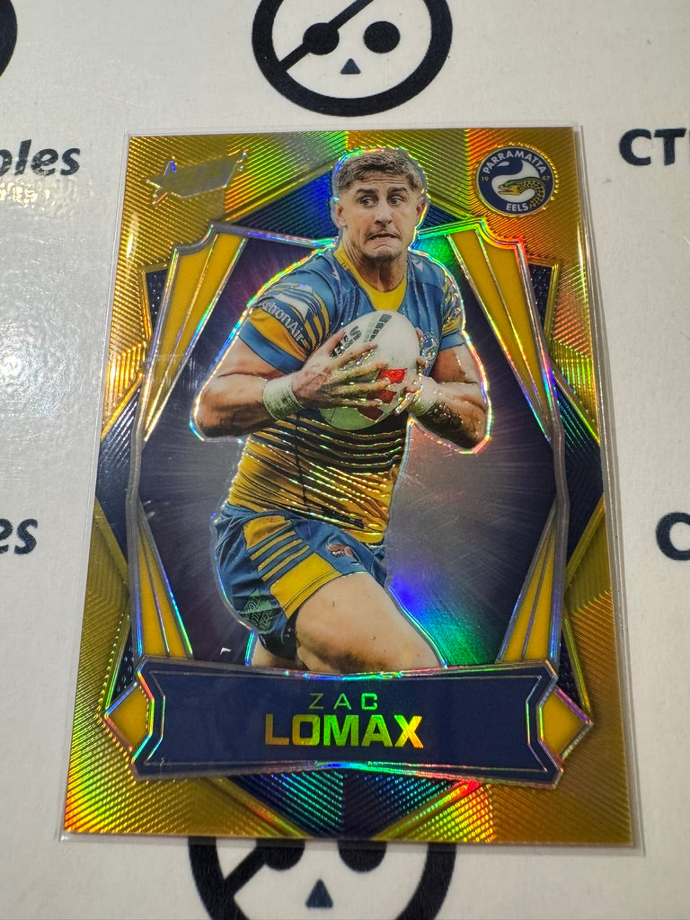 2026 Select NRL League Heroes Luminous Base #L124 Zac Lomax Eels