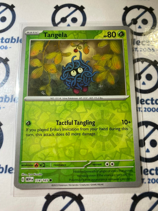 Tangela Reverse Holo #114/165 Scarlet & Violet 151 Pokemon Card