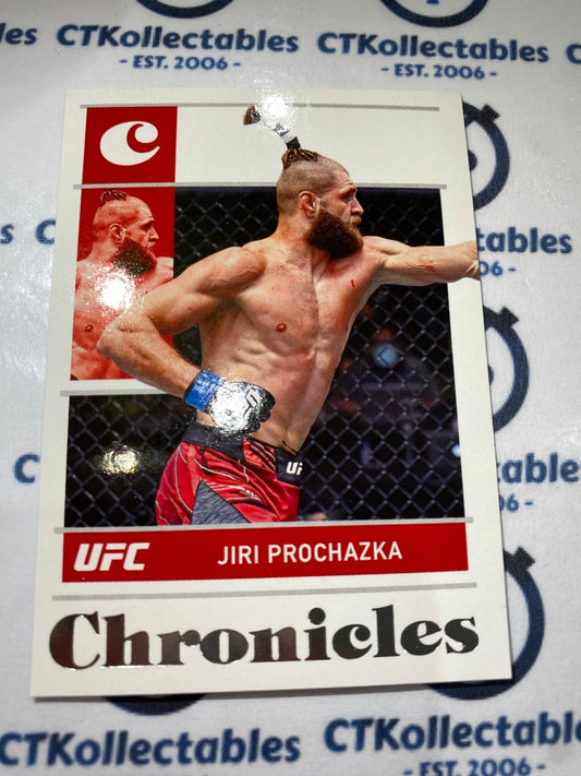 2022 UFC Panini Chronicles Base #55 Jiri Prochazka - Light Heavyweight