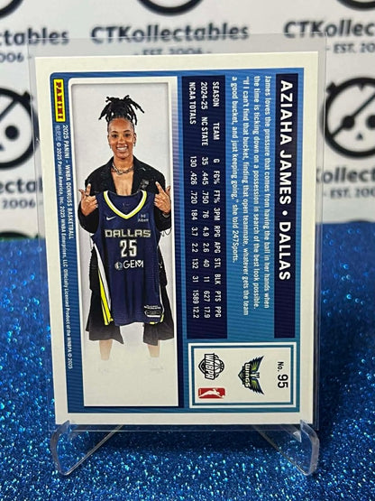 2025 Panini Donruss WNBA Rated Rookie #95 Aziaha James Dallas Wings
