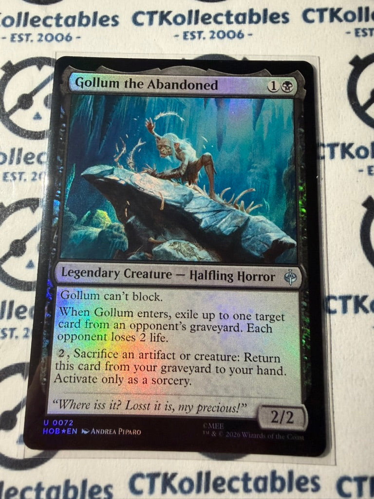 Gollum the Abandoned Foil #0072 MTG The Hobbit Foil TCG