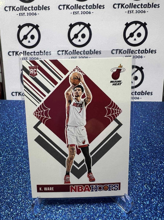 2024-25 Panini NBA HAUNTED HOOPS Tribute Rookie #300 Kel’el Ware Miami Heat