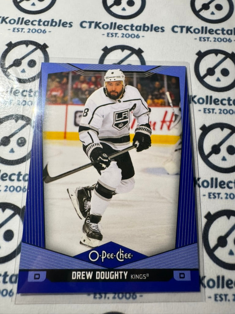 2024-25 O-Pee-Chee Hockey BLUE BORDER #93 Drew Doughty Los Angeles Kings