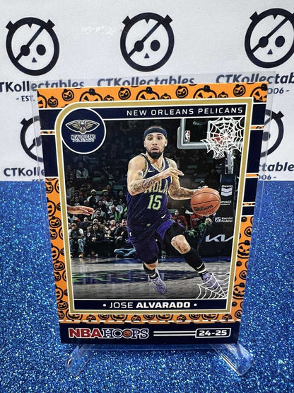 2024-25 Panini NBA HAUNTED HOOPS Orange Pumpkin #11 Jose Alvarado