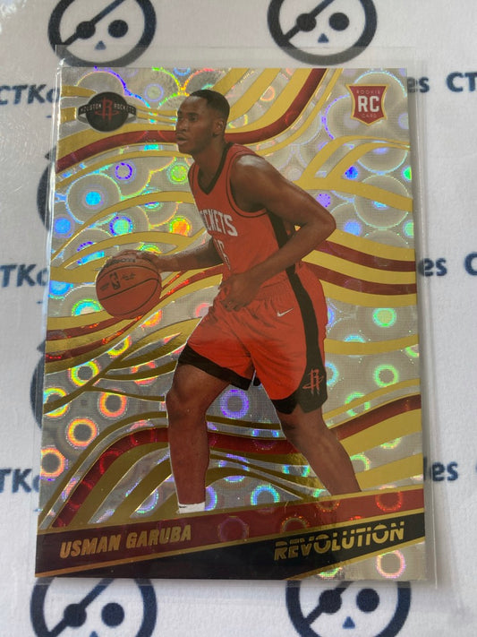 2021-22 Panini NBA Revolution Usman Garuba Groove Rookie Card #127 Rockets