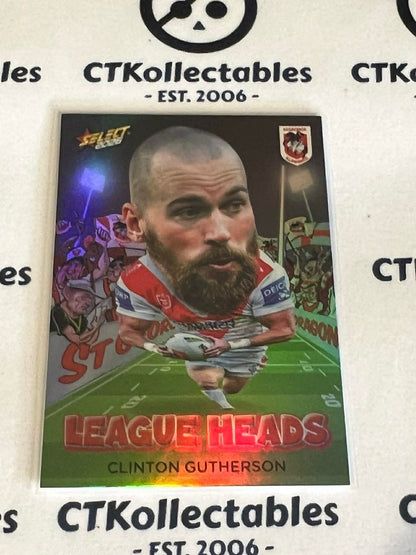 2026 Select NRL League Heroes League Heads #LH107 Clinton Gutherson Dragons