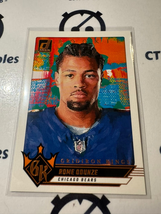 2024 NFL Panini Donruss Rookie Gridiron kings #7 Rome Odunze Bears
