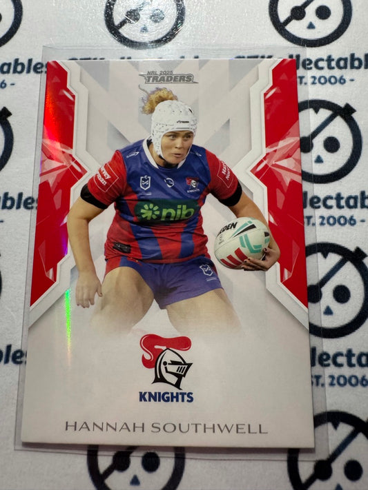 2025 NRL Traders NRWL WOMENS W 33 / 70 Knights Hannah Southwell