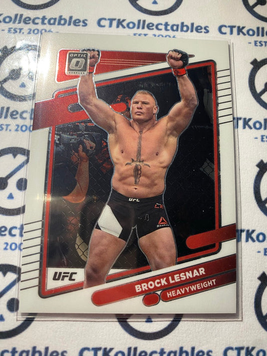 2022 UFC Panini Optic Base #83 Brock Lesnar - Heavyweight