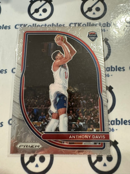 2020-21 NBA Panini Prizm Team USA Anthony Davis #8