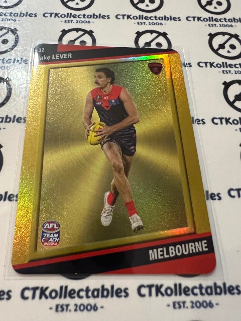 2024 AFL Teamcoach Jake Lever Gold #32 Demons