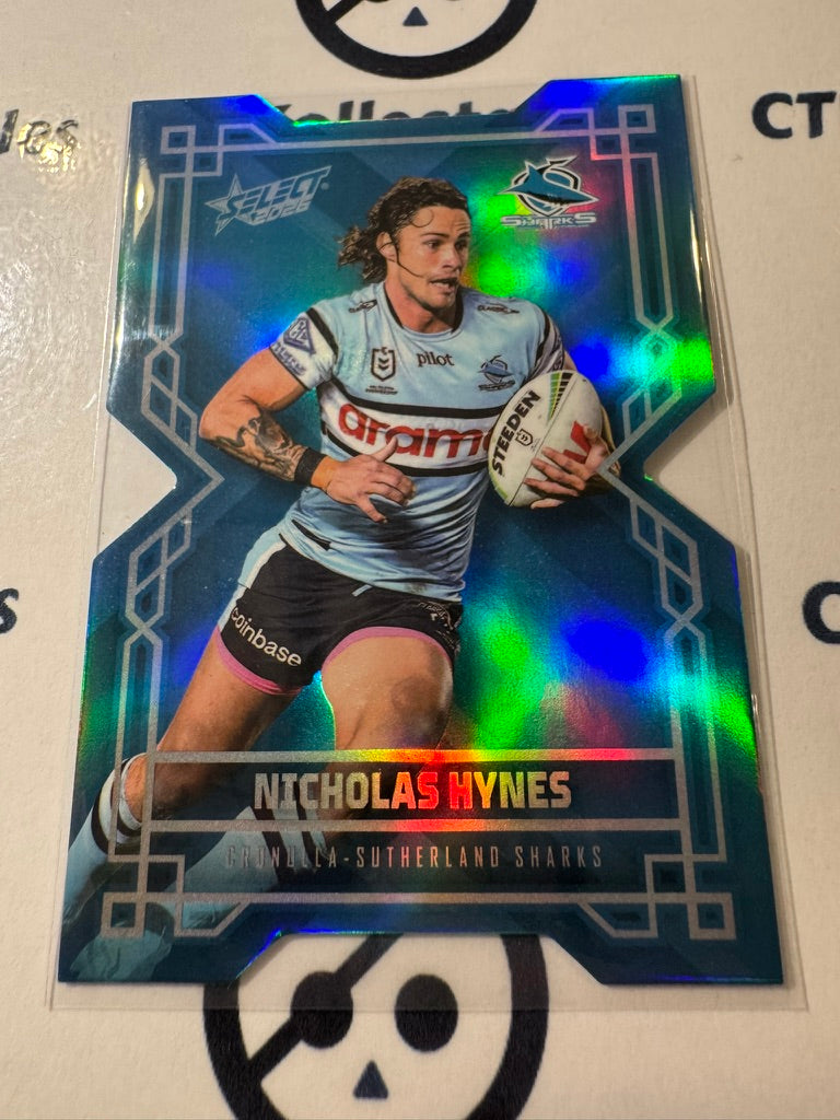 2026 Select NRL League Heroes Colours Diecut #CD42 Nicholas Hynes Sharks