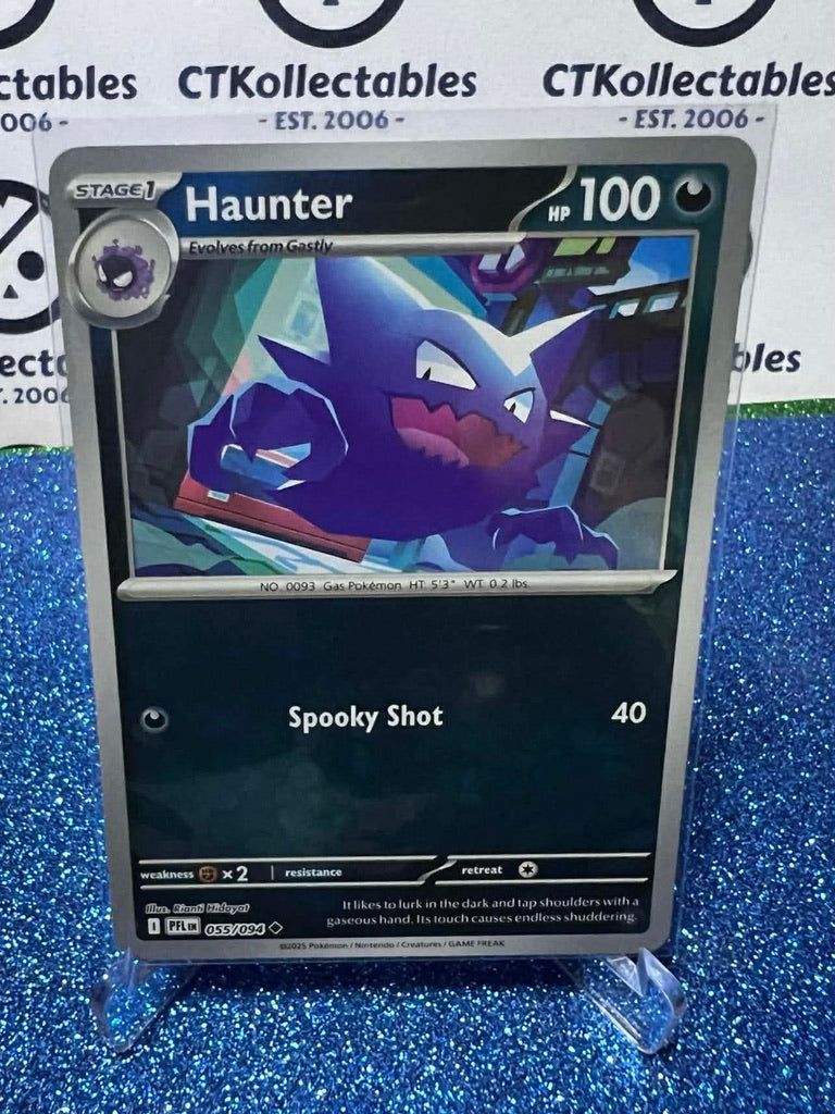 Haunter Reverse Holo 055/094 Phantasmal Flames Pokemon