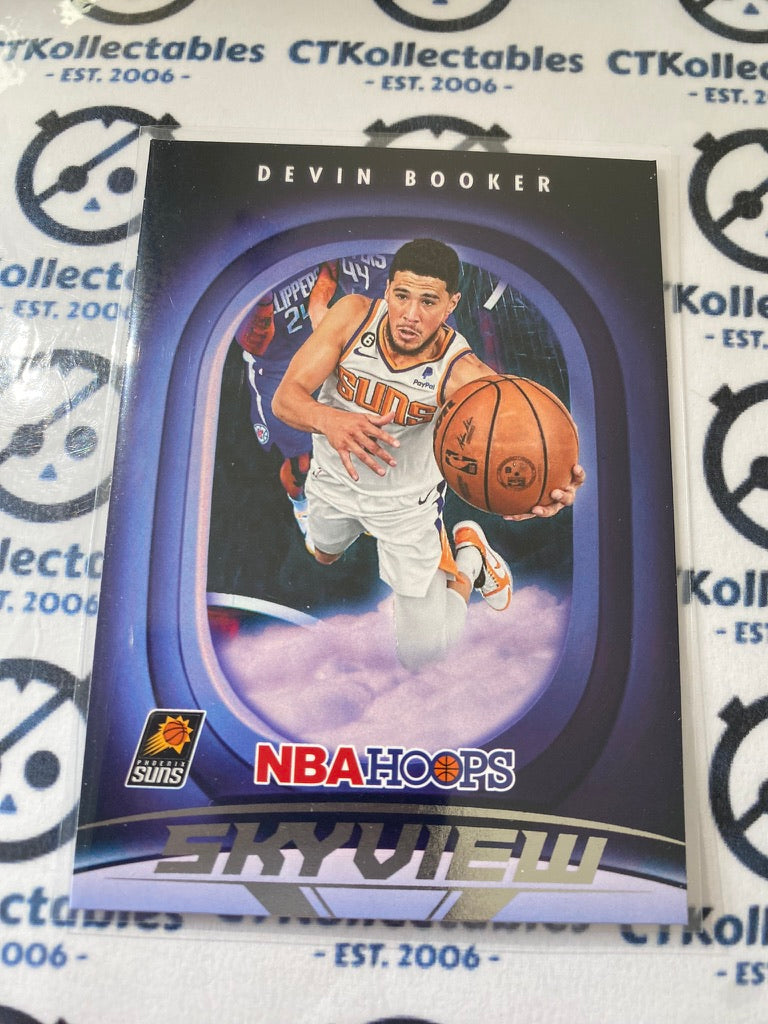 2023-24 Panini NBA HOOPS Devin Booker Skyview #24 Suns