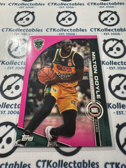2023-24 Topps NBL Milton Doyle Fuschia #70/75 Jackjumpers