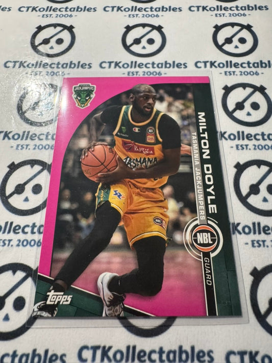 2023-24 Topps NBL Milton Doyle Fuschia #70/75 Jackjumpers