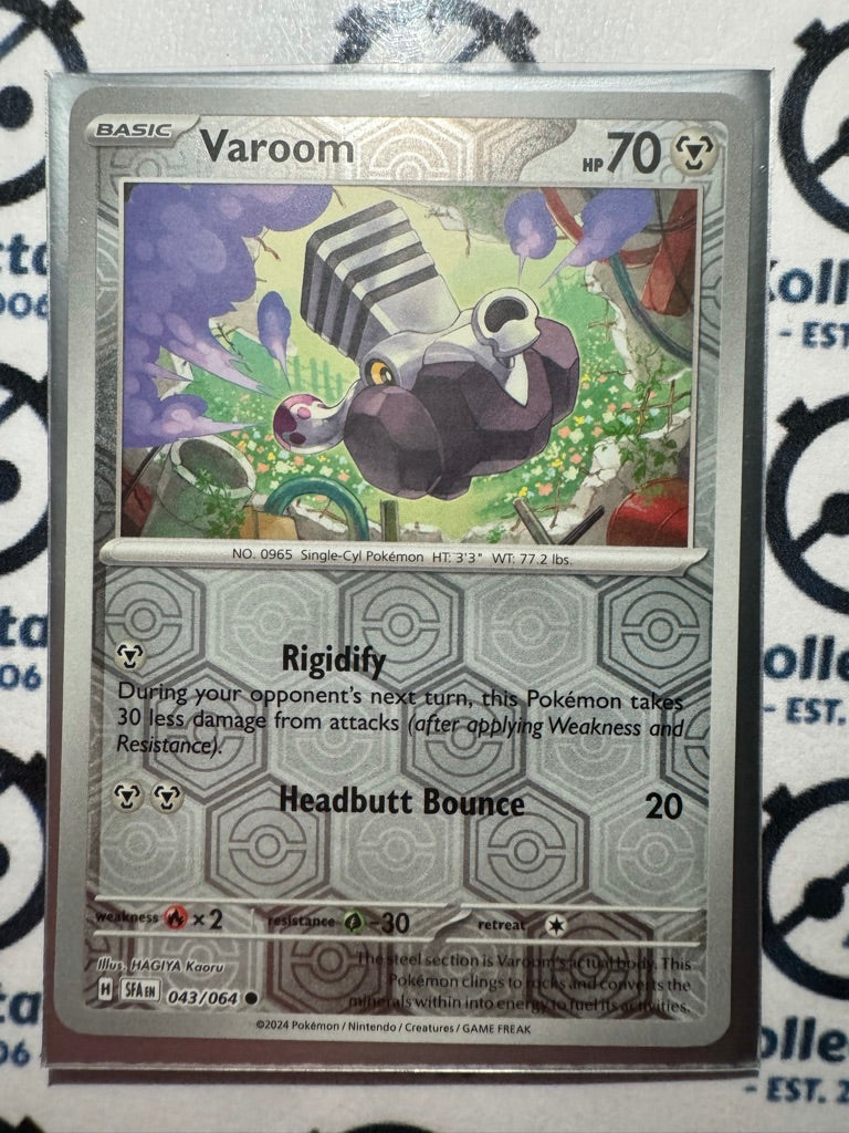 Varoom Reverse Holo #043/064 2024 Shrouded Fable Pokemon TCG