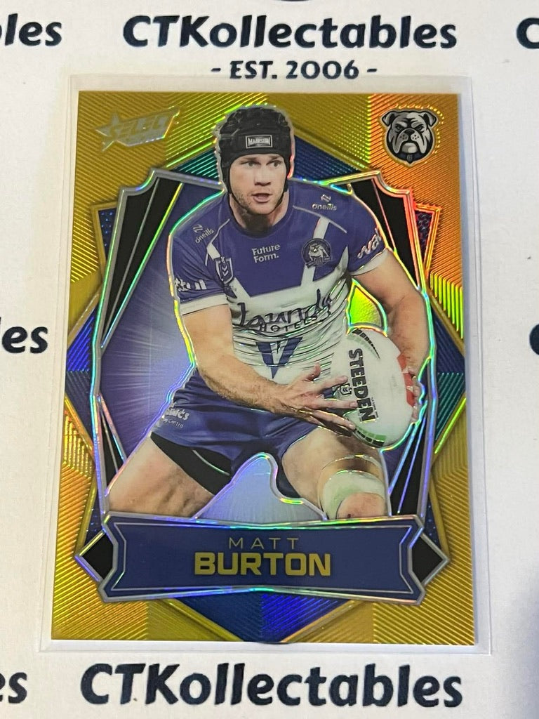 2026 Select NRL League Heroes Luminous Base #L25 Matt Burton Bulldogs