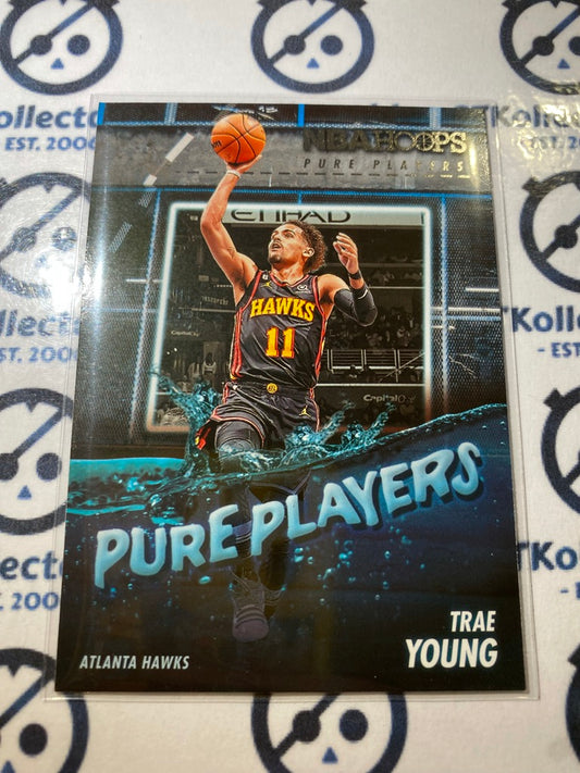 2023-24 Panini NBA HOOPS Trae Young Pure Players #10 Hawks