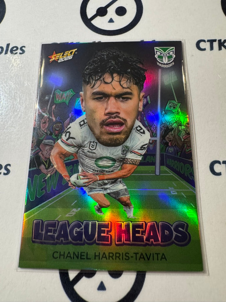 2026 Select NRL League Heroes League Heads #LH124 Chanel Harris-Tavita Warriors