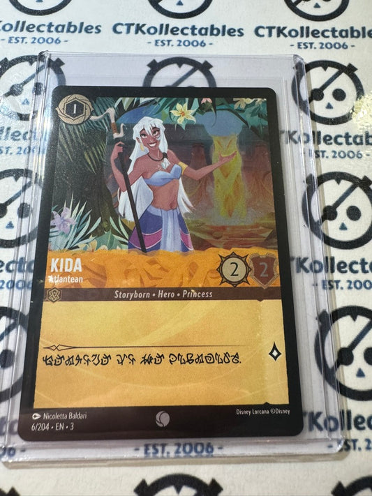 2024 Disney Lorcana Cold-Foil #6/204 Kida – Into The Inklands