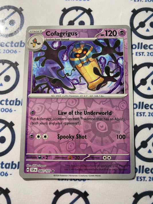 Cofagrigus Reverse Holo #083/191 Surging Sparks Pokémon TCG 2024