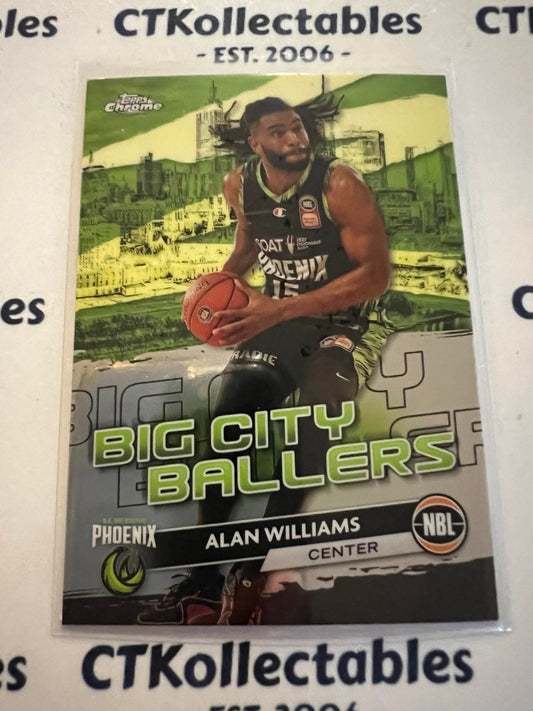 2023-24 Topps NBL Chrome Allan Williams Big City Ballers #BCB-19 Phoenix