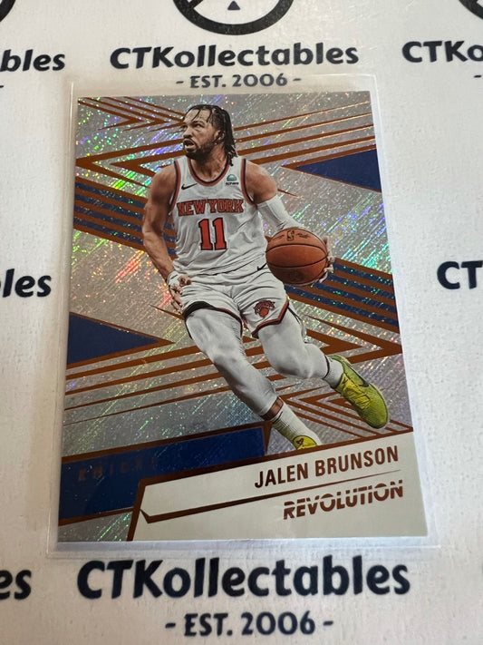 2024-25 NBA Panini Revolution Jalen Brunson Base #1 Knicks