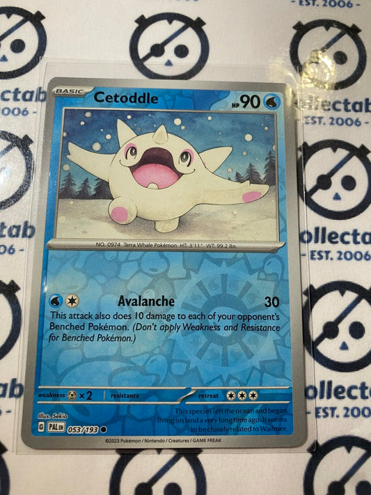 Cetoddle Reverse Holo #053/193 2023 Paldea Evolved Pokemon Card