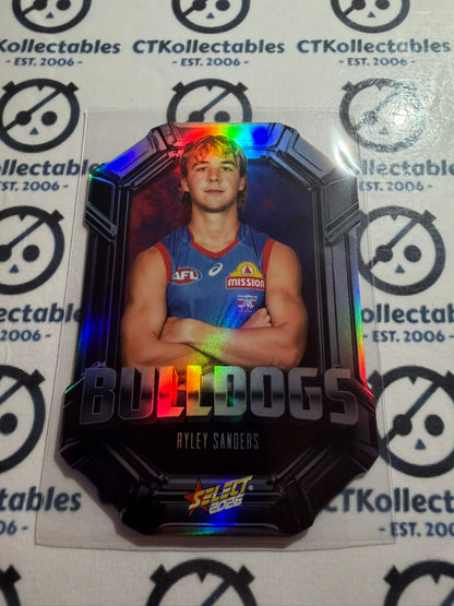 2026 Select AFL Footy Stars Octane Die-Cut Ryley Sanders OC160 Bulldogs