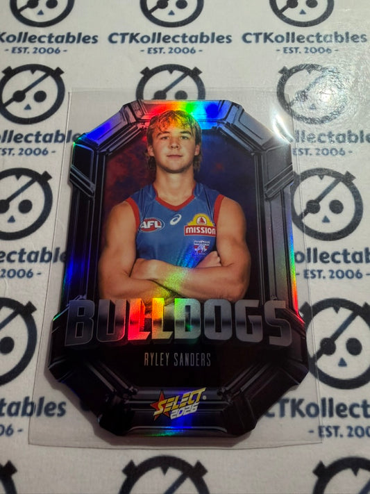 2026 Select AFL Footy Stars Octane Die-Cut Ryley Sanders OC160 Bulldogs