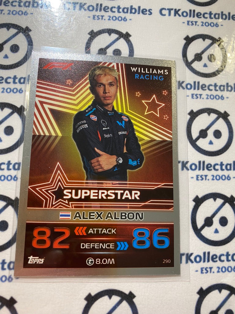 2023 Topps Turbo Attax F1 -Foil Alex Albon Superstar #290