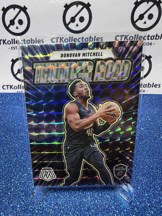 2024-25 Panini Mosaic Thunder Road Mosaic Prizm # 14 Donovan Mitchell Cavs