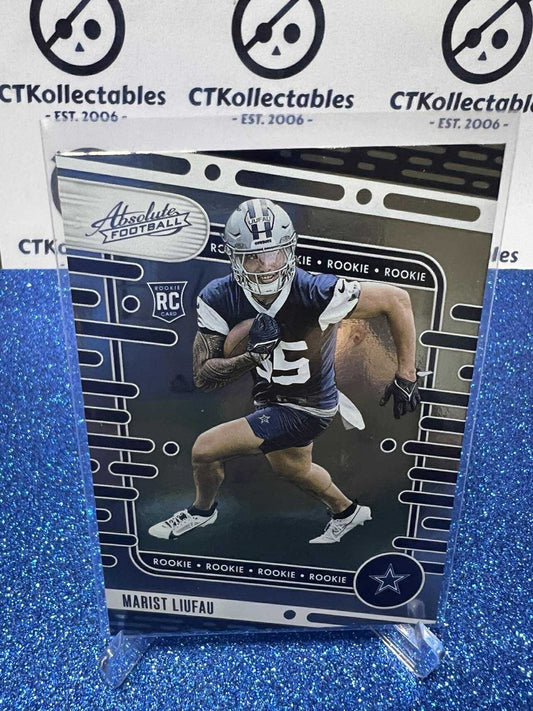 2024 NFL Panini Absolute Rookie RC #170 Marist Liufau Dallas Cowboys