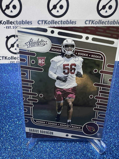 2024 NFL Panini Absolute Rookie RC #127 Darius Robinson Arizona Cardinals