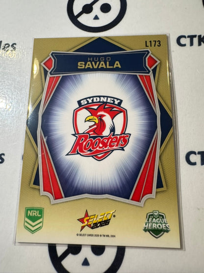 2026 Select NRL League Heroes Luminous Base #L173 Hugo Savala Roosters