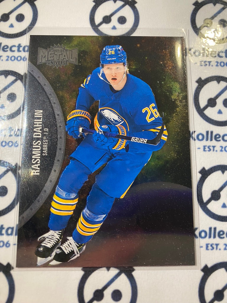 2021/22 Skybox NHL Metal Universe Base Rasmus Dahlin #38 Sabres