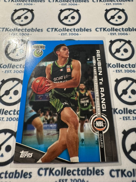 2023-24 Topps NBL Reuben Te Rangi Blue Parallel #79 Phoenix